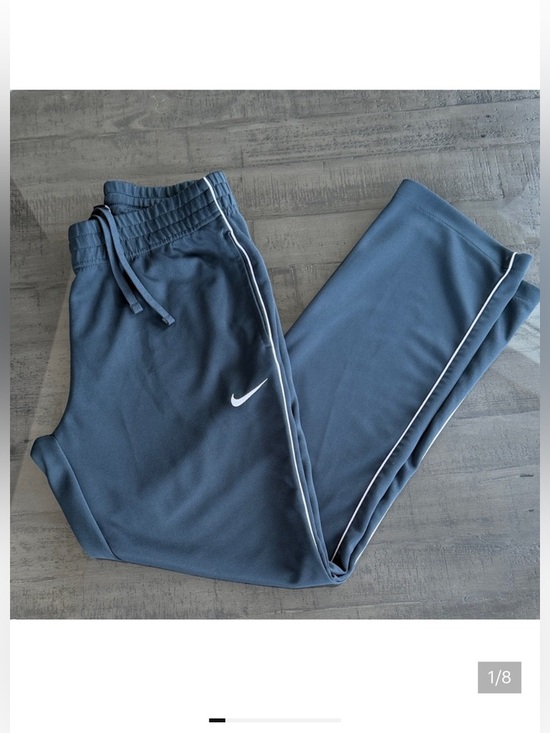 Nike Other - Nike Men's Dark Gray Joggers with White Trim. Embroidered logo. Size M